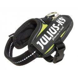 JULIUS K9 POWERHARNESS PETTORINA IN NYLON- BABY KG 0,8-3 GIALLO 29-36 CM 60 G