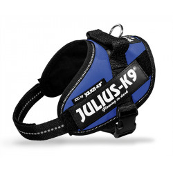 JULIUS K9 POWERHARNESS PETTORINA IN NYLON - MINI MINI, KG 4-7 BLU 40-53 CM 100 G