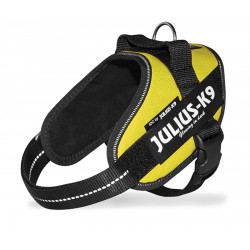 JULIUS K9 POWERHARNESS PET. NYL. MINI MINI, KG 4-7 GIALLO 40-53 CM 100 G