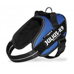 JULIUS K9 POWERHARNESS PETTORINA IN NYLON - MINI, KG 7-15 BLU 49-67 CM 145 G