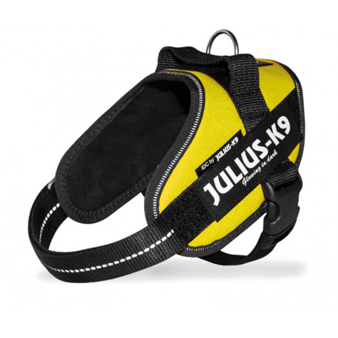 JULIUS K9 POWER PET. NYL. MINI, KG 7-15 GIALLO 49-67 CM 145 G