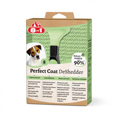 8IN1 PERFECT COAT SPAZZOLA DESHEDDING CANE VERDE S