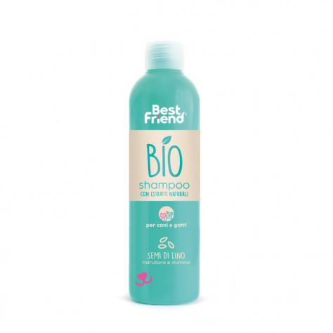 BEST FRIEND BIO SHAMPOO AI SEMI DI LINO 0,25 L