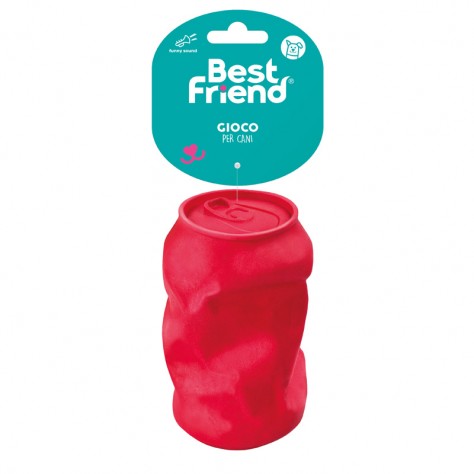 BEST FRIEND PLAYER ONE LATTINA GIOCO IN TPR ROSSO 11X6,7 CM