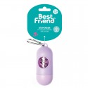 BEST FRIEND DISPENSER CON SACCHETTI DI RICAMBIO CONFETTO VERDE, LILLA, BLU 10*4*4.5 CM