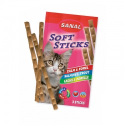 SANAL SOFTSTICK GATTI 15G - 3 PZ - SALMONE&TROTA