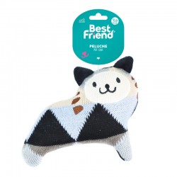 BEST FRIEND GIOCO CANE GATTO IN MAGLIA DORA BLU  ARANCIO 16X15X4CM