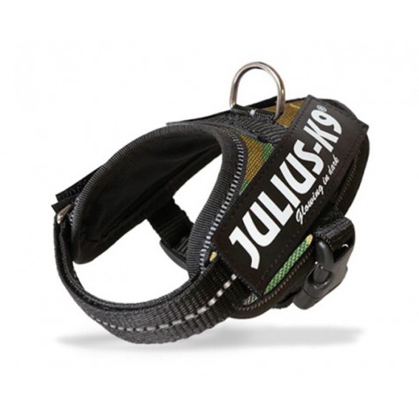 JULIUS K9 POWERHARNESS PET. NYLON BABY, KG 0,8 3 CAMOUFLAGE 29-36 CM 60 G