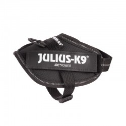 JULIUS K9 POWERHARNESS PETTORINA IN NYLON -  BABY 2, KG 2-5 NERO 33-45 CM 78 G