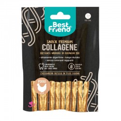 BEST FRIEND 10 STICKS SNACK PREMIUM COLLAGENE PER CANI S 60 G POLLO