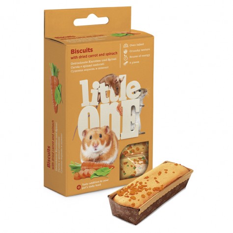 LITTLE ONE BISCOTTI-PICCOLI ANIMALI,CAROTE 35 G