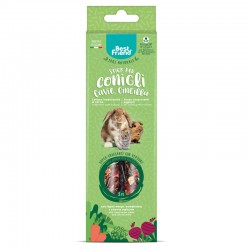 BEST FRIEND 2 PEZZI STICK PER CONIGLI, CAVIE, CINCILLA' 115 VERDURE