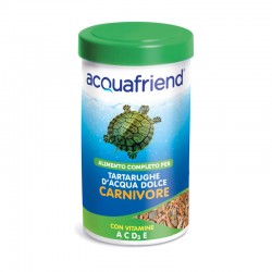 ACQUAFRIEND MANGIME PER TARTARUGHE CARNIVORE 11,5X6,5 54 G 0,25 L